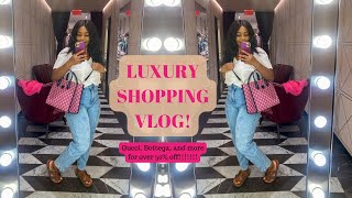 Woodbury Commons Outlet Luxury Shopping Vlog  Gucci Bottega Veneta Coach etc  Original Flavour [upl. by Atokad216]