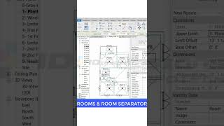 Rooms in Revit Tutorial shorts revit [upl. by Muhcan]