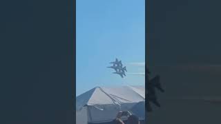 Blue Angels flyby at MCAS Miramar on Sat Sept 28 2024 blueangels f18superhornet usnavy [upl. by Merola530]