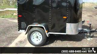 2014 Cargo Craft Elite V 5x8 Enclosed Cargo Trailer [upl. by Ahsiekram465]