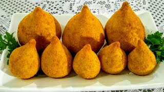 COXINHA DE FRANGO TRADICIONAL  SUPER FÁCILVC VAI AMAR ESSA RECEITA [upl. by Mahoney]