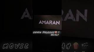 Movie polamah🍿🎬Amaran🥂Movie day🍿❤️Life of Asrin🤍 amaranmovie trending ytshorts [upl. by Graybill]