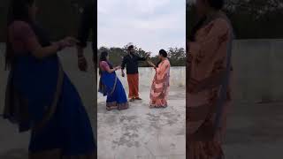 Manasichi choodu Serial team cute tiktok video [upl. by Orodoet]