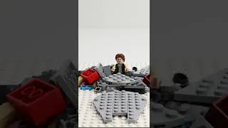 LEGO Speed Build Millennium Falcon Microfighter 75295 [upl. by Sadiras]