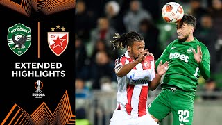 Ludogorets vs Crvena Zvezda Extended Highlights  UEL Group Stage MD2  CBS Sports Golazo [upl. by Macmullin]