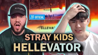 ИХ ПЕРВЫЙ КЛИП Stray Kids quotHellevatorquot MV РЕАКЦИЯ  REACTION [upl. by Driskill]