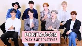 PENTAGON Reveals Whos the Biggest Flirt the Funniest and More  Superlatives [upl. by Emalia353]