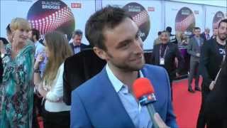 🇸🇪 Interview with Måns Zelmerlöw from Sweden  Eurovision in Vienna 2015 [upl. by Alliuqal]