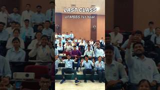 Last Class of Physiology  MBBS 1st yearmbbs neet medico doctor motivation fyp aiims shorts [upl. by Jeanie773]