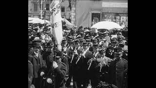 Große Springprozession 1906 Dancing Procession at Echternach Marzen [upl. by Aierb]