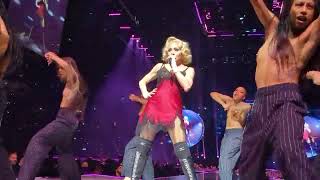 MADONNA  HUNG UP ON TOKISCHA  FRONT ROW  LIVE  CELEBRATION TOUR TORONTO JANURARY 18 2024 [upl. by Zubkoff]