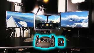 MY NEW FLIGHT SIMULATOR GAMING SETUP [upl. by Klinger901]