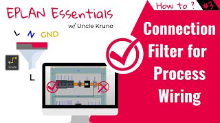 How to use Connection Filter for EPLAN Process Wiring [upl. by Aid]