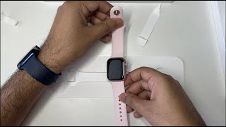 New Apple Watch Series 9  Pink  41mm  Unboxing  ASMR  First Look [upl. by Alicec]