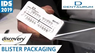 DENTAURUM Brackets in Blister Packaging  IDS 2019 [upl. by Lazaruk]