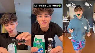 Toothpaste PRANK on my boyfriend ☘️ shorts  Nicky and Pierre NiPi [upl. by Barta]