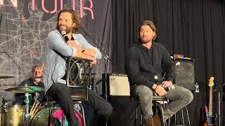 Jared Padalecki and Jensen Ackles main panel SPN con Jacksonville FL November 5 2023 [upl. by Thirion]