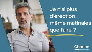 Je nai plus dérections même matinales  que faire [upl. by Emelun]