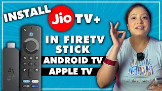 Finally Big Update Jio TV plus App Now available on Android TV Apple TV and Amazon Firestick [upl. by Drahcir]