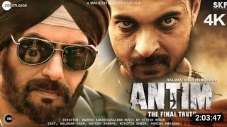 Antim The Final Truth Full Movie In Hindi  Salman Khan  New South Indian Movie Hindi 2023 [upl. by Niels]