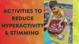 Activities to Reduce Hyperactivity and Stimming [upl. by Nioe]