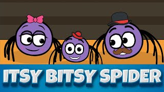 ITSY BITSY SPIDER  Song for Children [upl. by Eremahs]