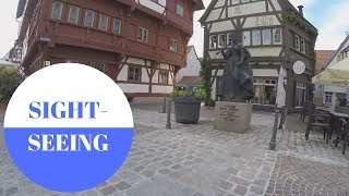 Sightseeing in Bad Saulgau in GERMANY [upl. by Stasny]