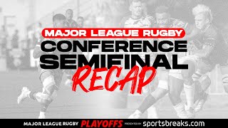 2024 Conference Semifinals Finals Recap  Major League Rugby [upl. by Nahgeam]