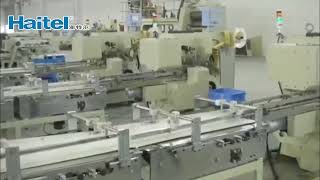 Haitel chocolate packaging machine line [upl. by Aihsyak]