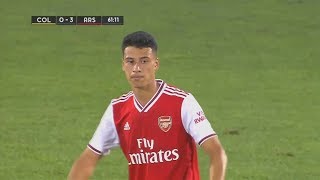 18 Year Old Gabriel Martinelli Debut Games For Arsenal  PreSeason Highlights [upl. by Carlos859]