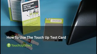 How To Use The TUD Test Card  TouchUpDirect [upl. by Eissolf]