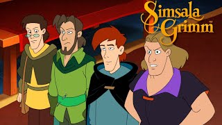 Simsala Grimm  SAISON 2  Les Quatres Frères Habiles 👨‍👨‍👦‍👦  Dessin animé des contes de Grimm [upl. by Annaliese]