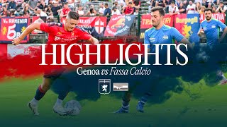 GENOA 171 FASSA CALCIO  HIGHLIGHTS  Amichevole Preseason 2024 [upl. by Asilla]