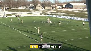 SUNY Oswego Mens Lacrosse vs SUNY Brockport  32524 [upl. by Ellehcen]