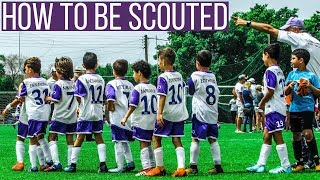 How To Impress Scouts In Football [upl. by Eetnahc56]