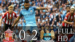 Sunderland vs Manchester City 02 2017  Highlights amp Goals  Premier League [upl. by Ettelliw]