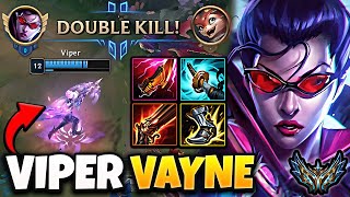 Vayne vs Smolder ADC  HLE Viper  Korea Challenger Patch 144 ✅ [upl. by Hplodnar854]