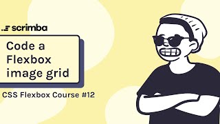 Creating a Flexbox image grid  CSS Flexbox tutorial [upl. by Eat28]