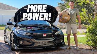 PRL Turbo Inlet Pipe and RACE MAF Install on my Civic Type R [upl. by Templeton411]