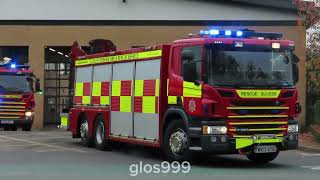 RARE Gloucester North Triple Turnout To Water Rescue [upl. by Aynos]