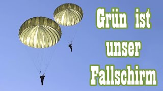 Grün ist unser Fallschirm  FallschirmjägerliedGerman Paratrooper Song  English Translation [upl. by Robbins]