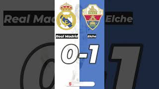 Real Madrid vs Elche  Laliga 2023  Score Predictor Hit Pause shorts youtube football [upl. by Aicilef]