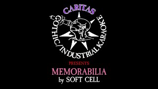 Soft Cell  Memorabilia  Karaoke Instrumental w Lyrics  Caritas Goth Karaoke [upl. by Aillicec]