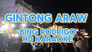 Gintong Araw by Bing RodrigoHD KARAOKE videoke karaoke [upl. by Anoid]