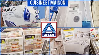 👩🏻‍🍳🛋ARRIVAGE ALDI CUISINE ET MAISON 10 juillet 2021 [upl. by Eessej]