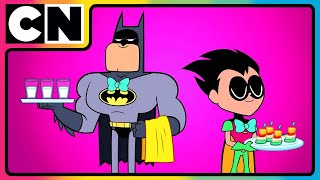 Teen Titans Go 👊 Robin quotCave Sitsquot on Batman Day 😜🦇  batman  cartoon  cnindia [upl. by Duomham]