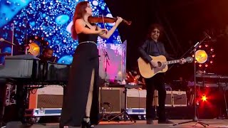 Livin Thing Jeff Lynnes ELO Live with Rosie Langley and Amy Langley Glastonbury 2016 [upl. by Iruam]