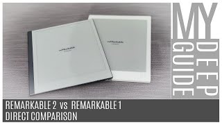 Remarkable 2 vs Remarkable 1  Direct Comparison [upl. by Oilut]