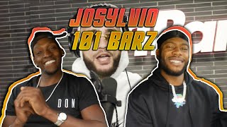 Josylvio 101 Barz Reaction HarveyDonTV Raymanbeats [upl. by Annoyek]