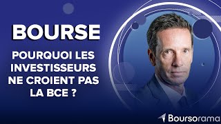 Pourquoi les investisseurs ne croient toujours pas la BCE [upl. by Atteuqnas]